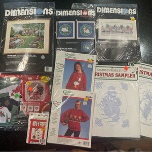 Vintage Lot Craft Kits Collection